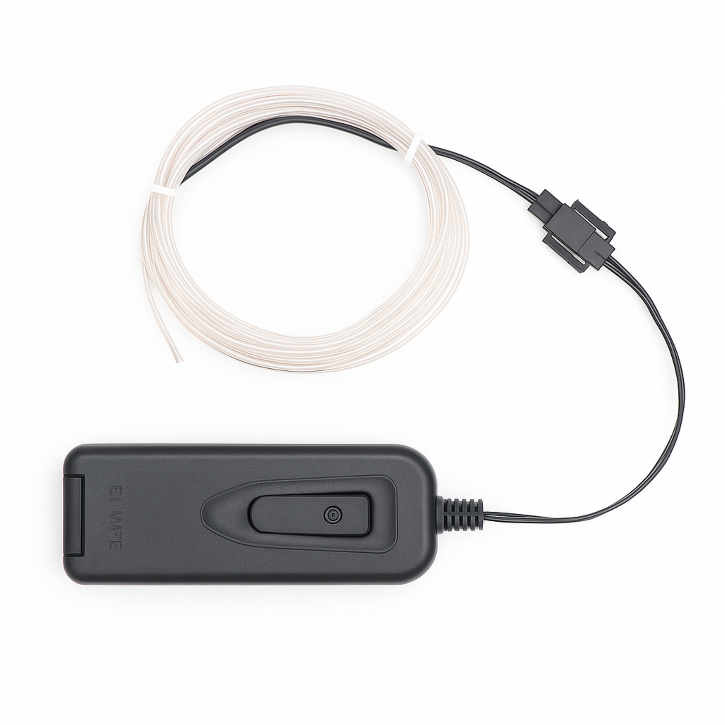 Elegani 6FT Wearable Neon Glow String Light with Clip – Flexible Nighttime Safety & Party Decoration-Red