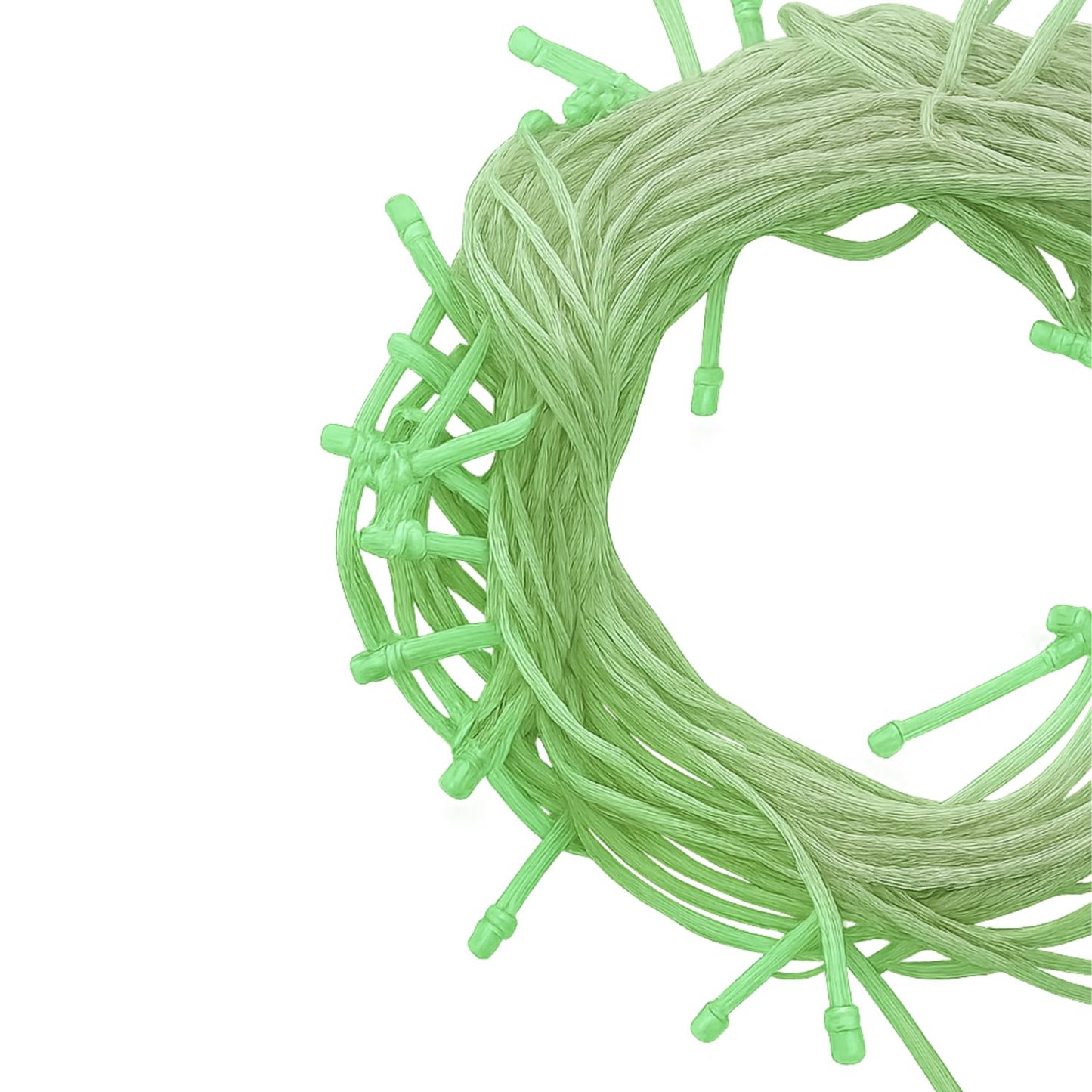 Elegani 100 LED Green String Lights – 32ft Black Wire, 8 Lighting Modes, Indoor/Outdoor Plug-In Fairy Lights for Christmas, Parties, Bedroom, Patio & Holiday Decor-Green