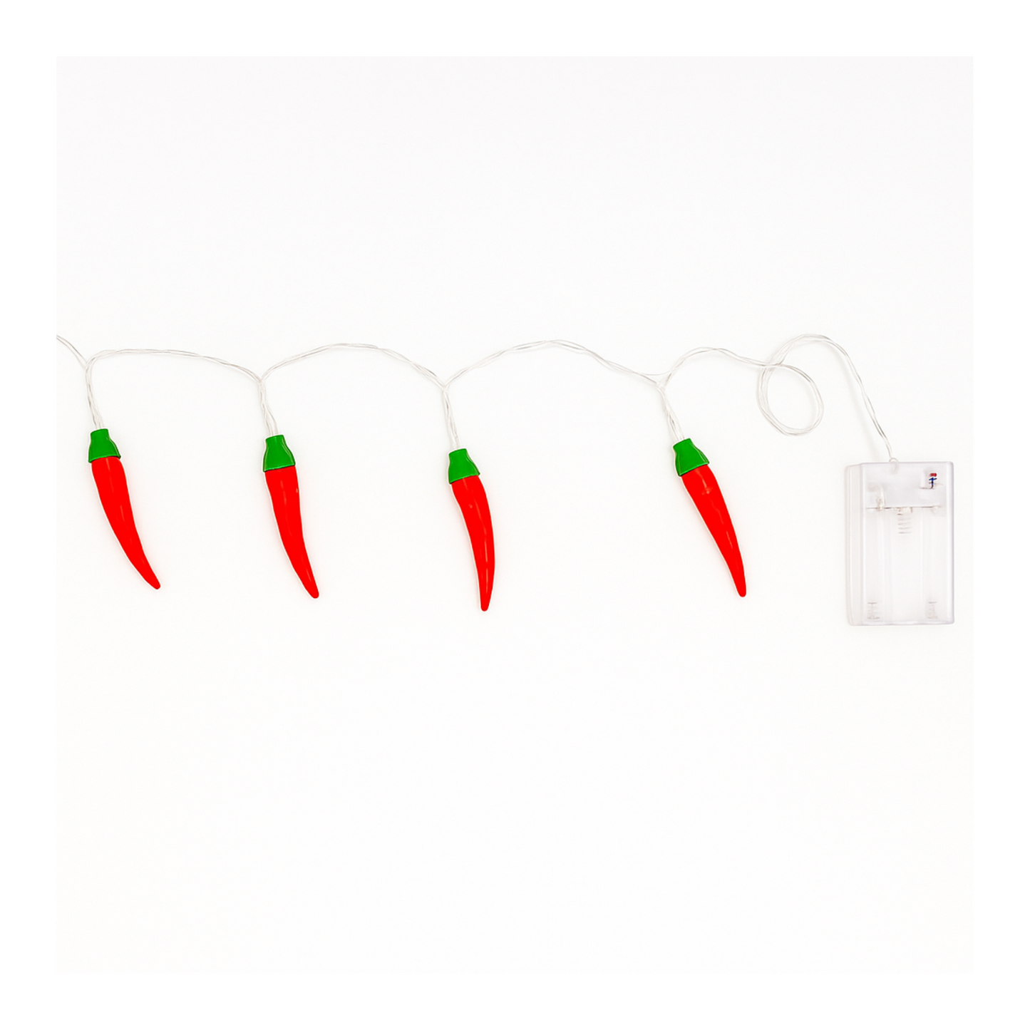 Elegani Chili Pepper String Lights – 10 Warm White LED Indoor Décor, 6ft Light Strand