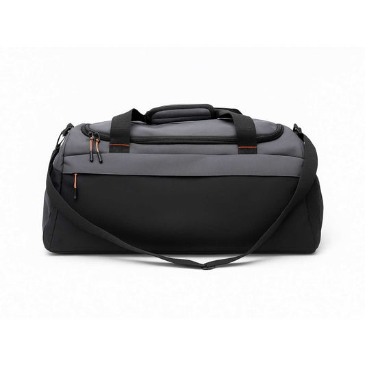 Elegani Active Sports Duffle Bag – 19.68" x 10.23" x 9.44" Eco-Friendly RPET & PU, 31.2L Capacity, Ventilated Shoe Compartment, Multiple Pockets