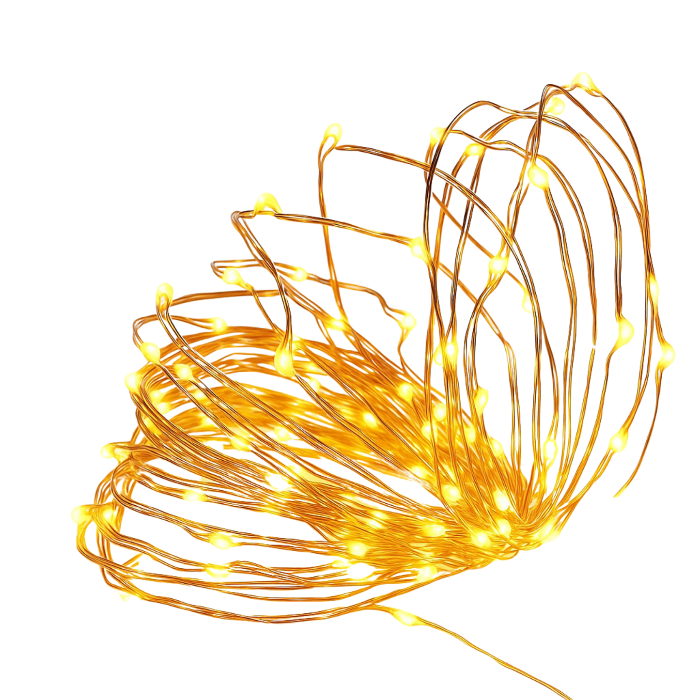 Elegani Solar Powered 200 LED Fairy Lights – 72 Ft Copper Wire, 8 Lighting Modes, Warm White Outdoor String Lights for Garden, Patio, Wedding, or Holiday Décor