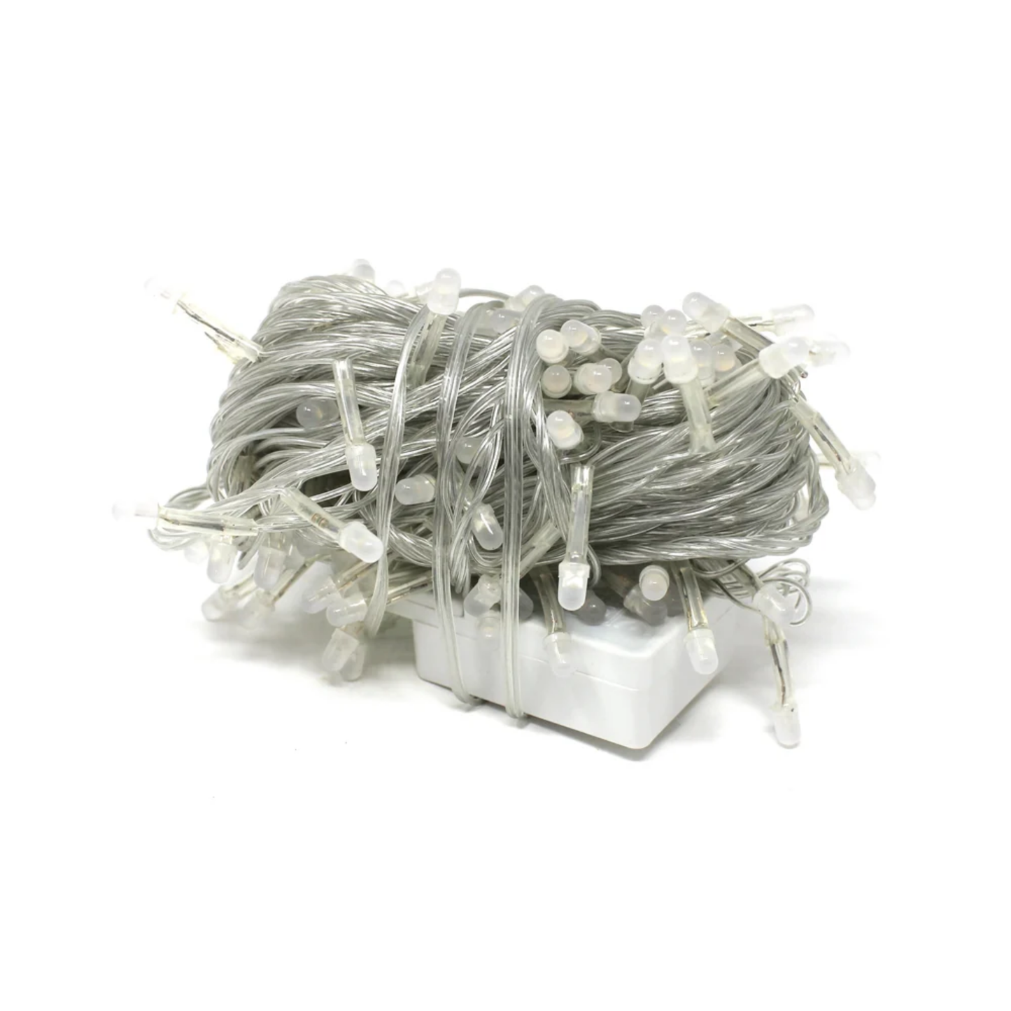 Elegani 100 LED String Lights – Matte Blue, 32 Ft Indoor Outdoor Waterproof Decorative Lights, Connectable, 8 Modes