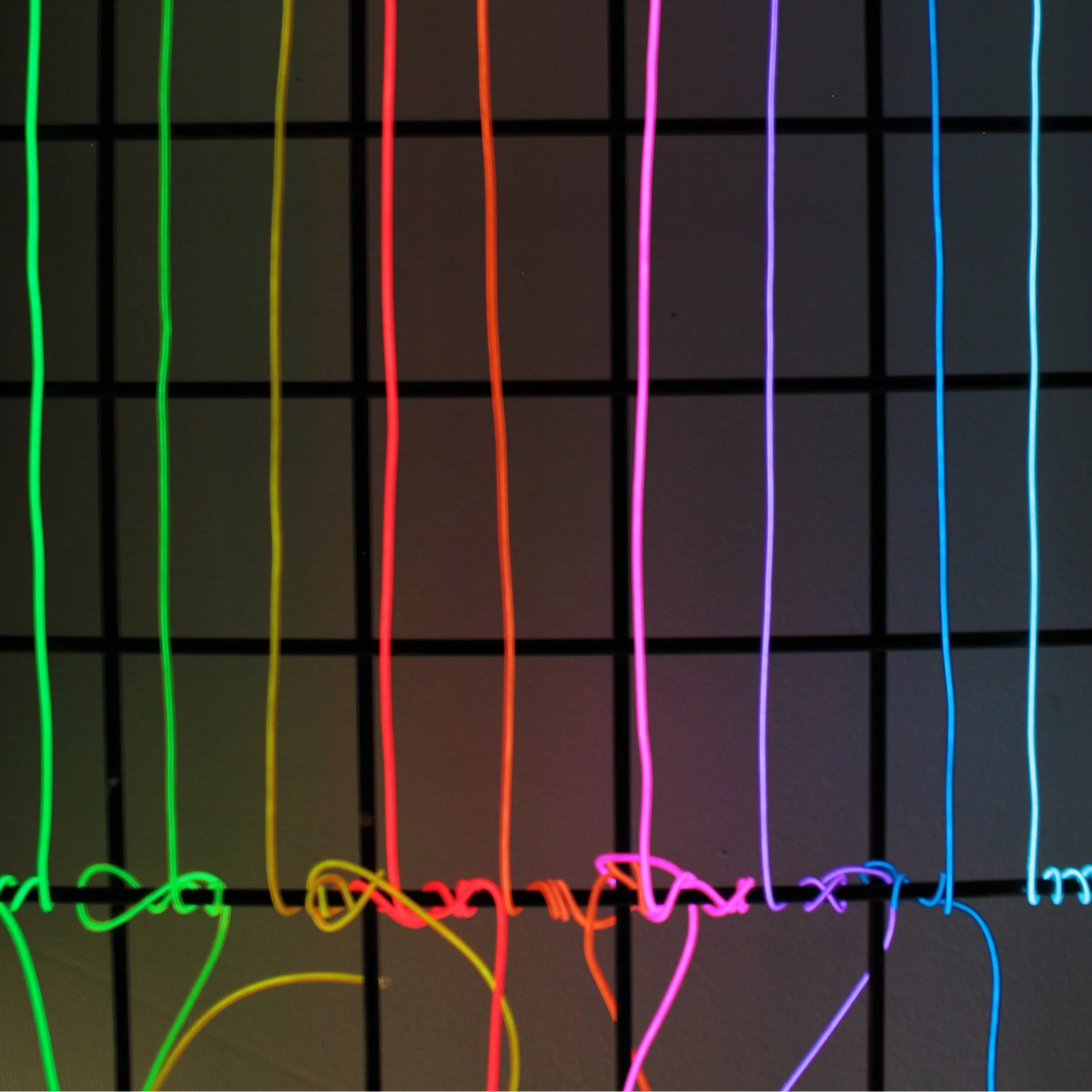 Elegani 6FT Wearable Neon Glow String Light with Clip – Flexible Nighttime Safety & Party Decoration-Blue