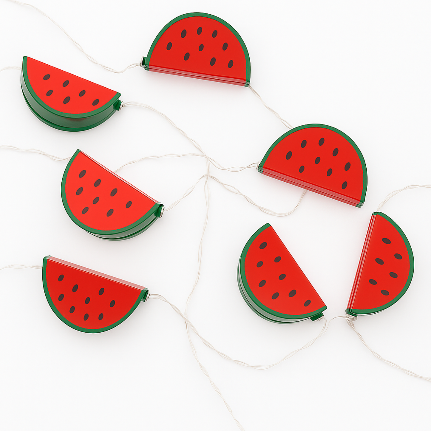 Elegani 10 LED Watermelon String Lights – Warm White Decorative Indoor Outdoor Lighting