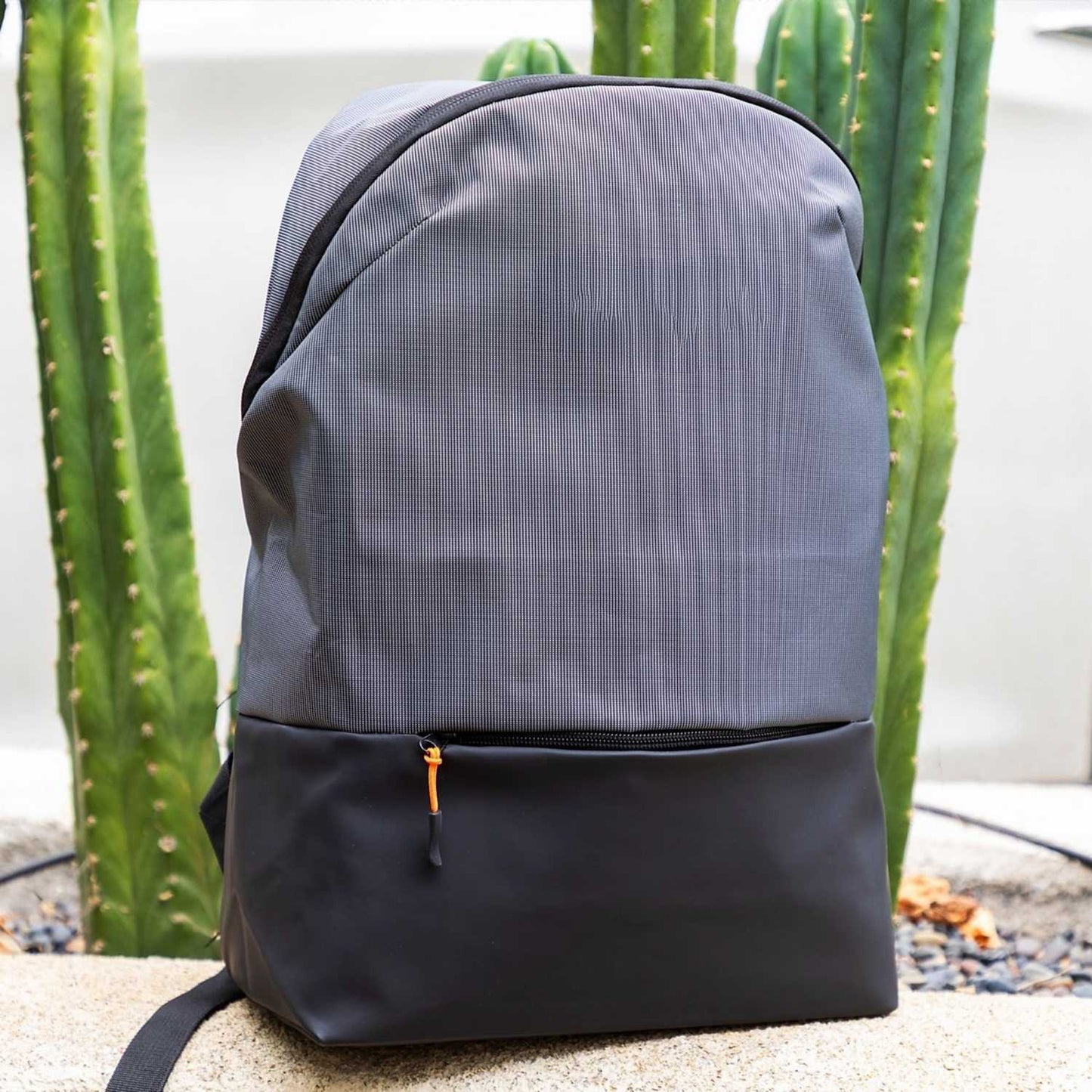 Elegani Active Backpack – 11.02" x 16.53" x 5.51" Eco-Friendly RPET & PU, 16.4L Capacity, Fits 15" Laptop, Padded Mesh Straps, Multiple Pockets