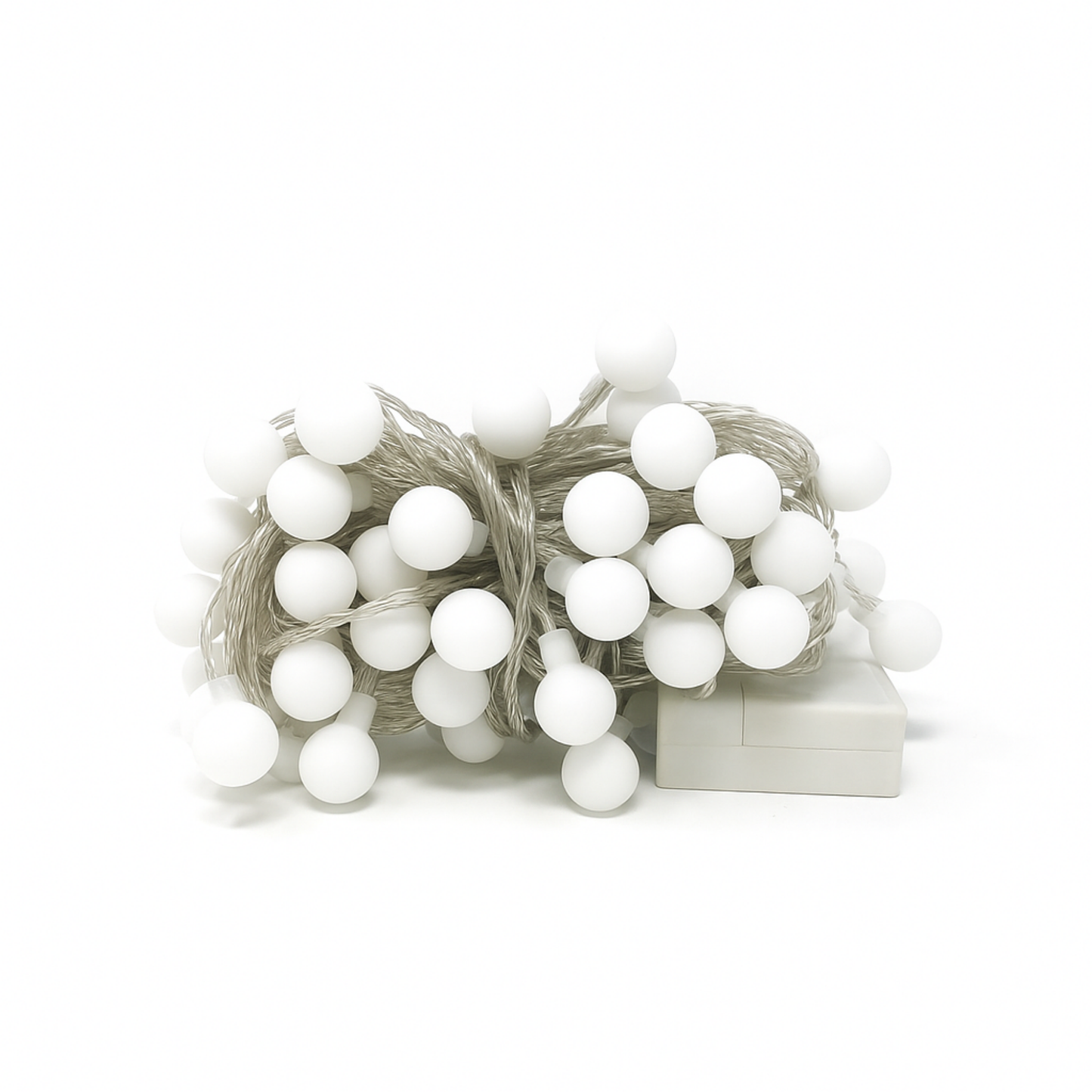 Elegani 100 LED String Lights – Warm White, 32ft Plug-In with Connector, 8 Modes, Indoor Outdoor Holiday, Party, Wedding & Home Decor