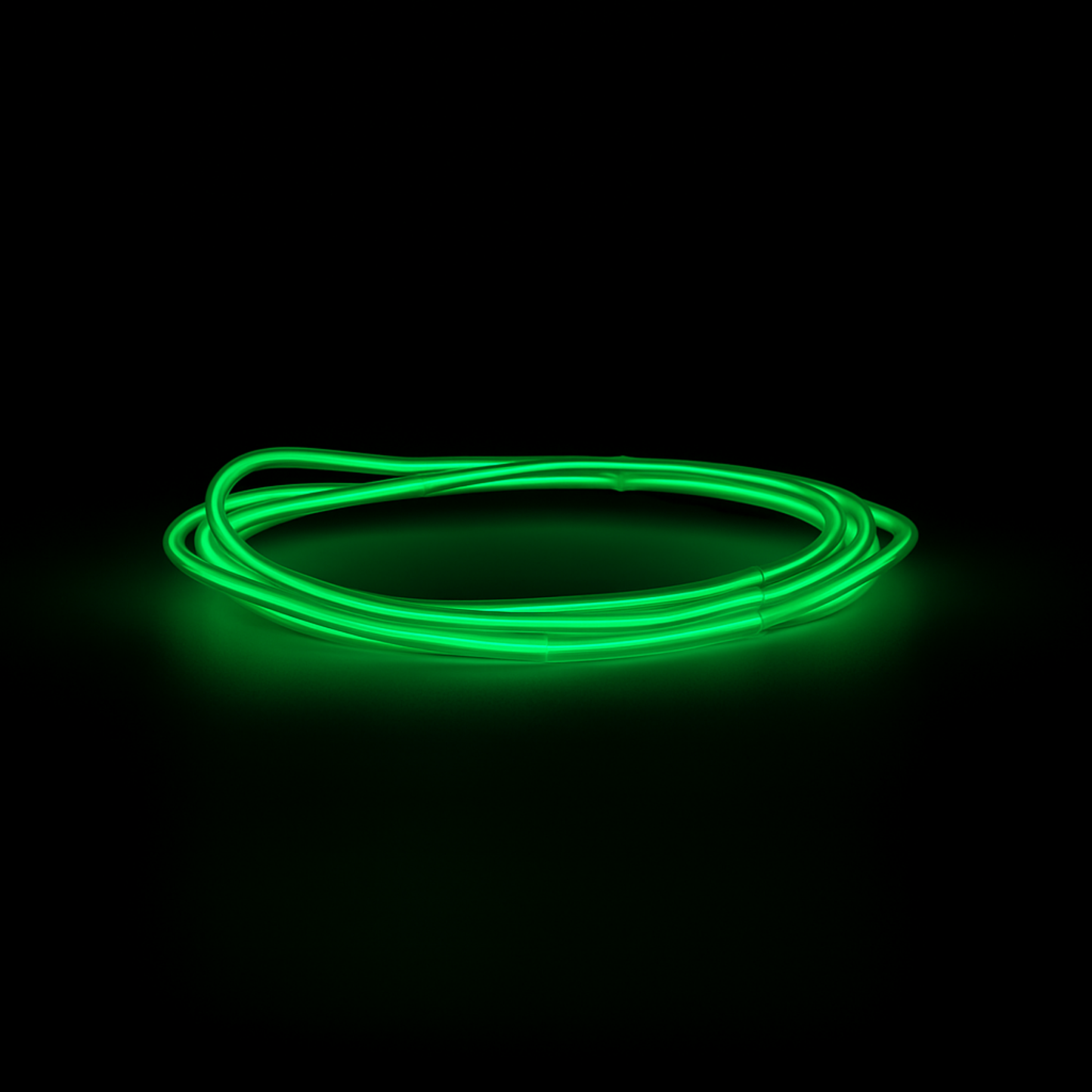 Elegani 3 Ft Neon String Light – Flexible LED Wire, Indoor Room & Party Decor, Portable and Bendable-Green