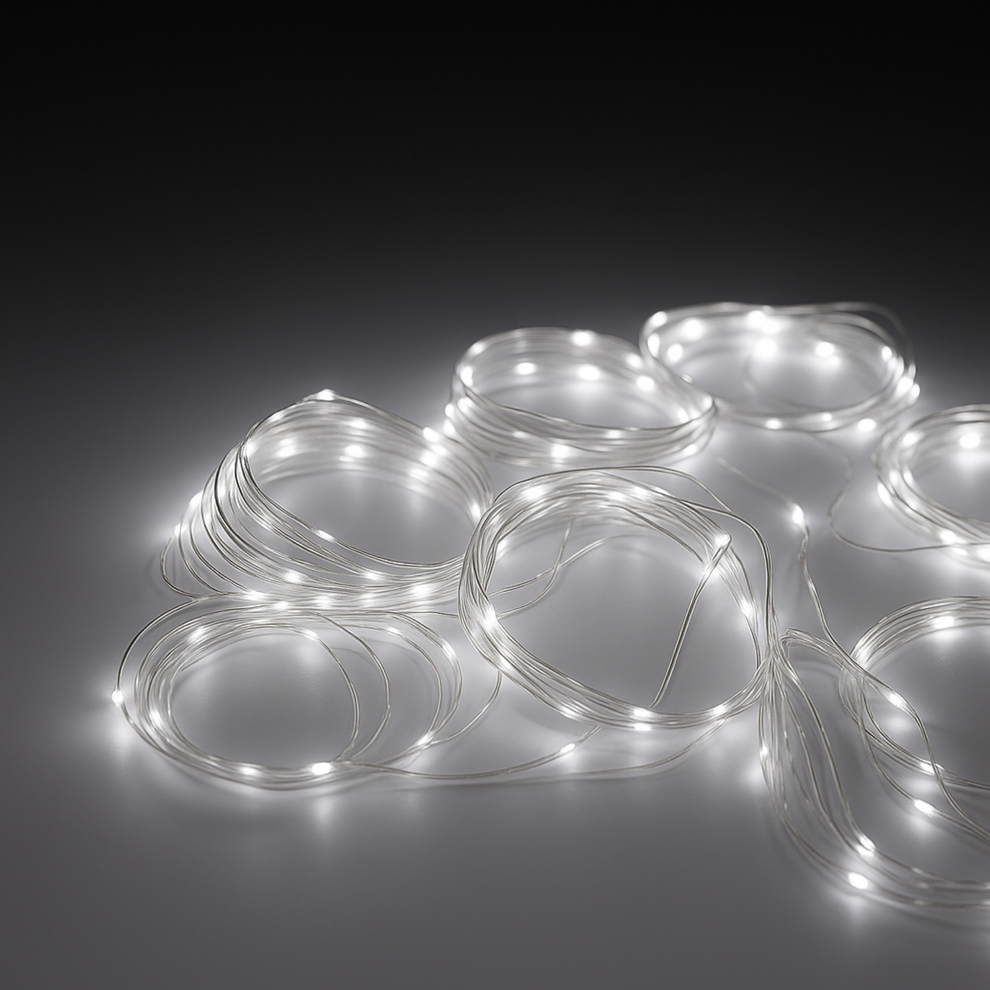 Elegani 300 LED Curtain String Lights – 9.8ft x 9.8ft Copper Wire, 8 Lighting Modes, Plug-In, Indoor/Outdoor Fairy Lights for Wall, Window, Party, Wedding, and Holiday Decor-White