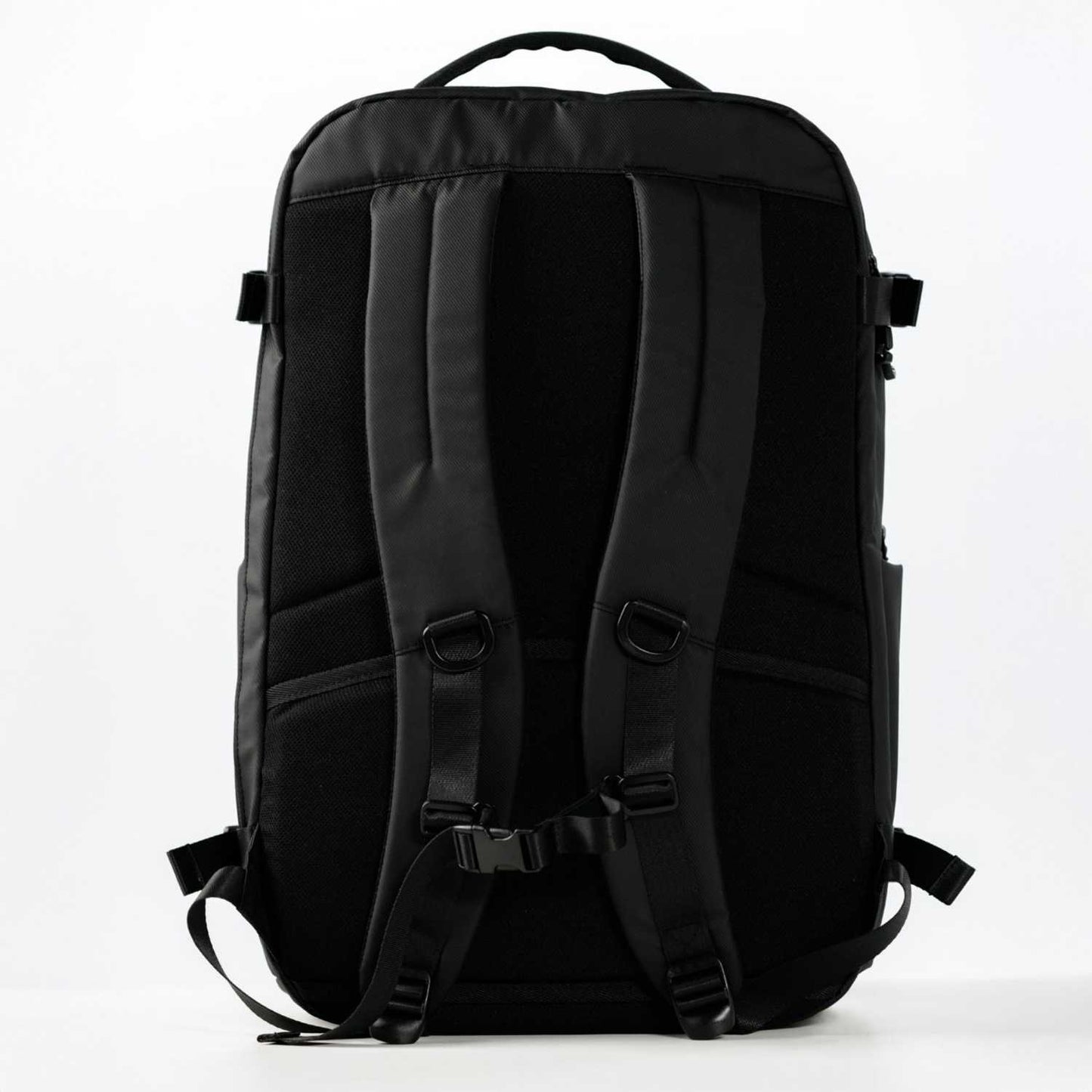 Elegani Journey Weekender Backpack – 12.99" x 20.07" x 8.26" Eco-Friendly Recycled Polyester, Spacious Travel Backpack-Black