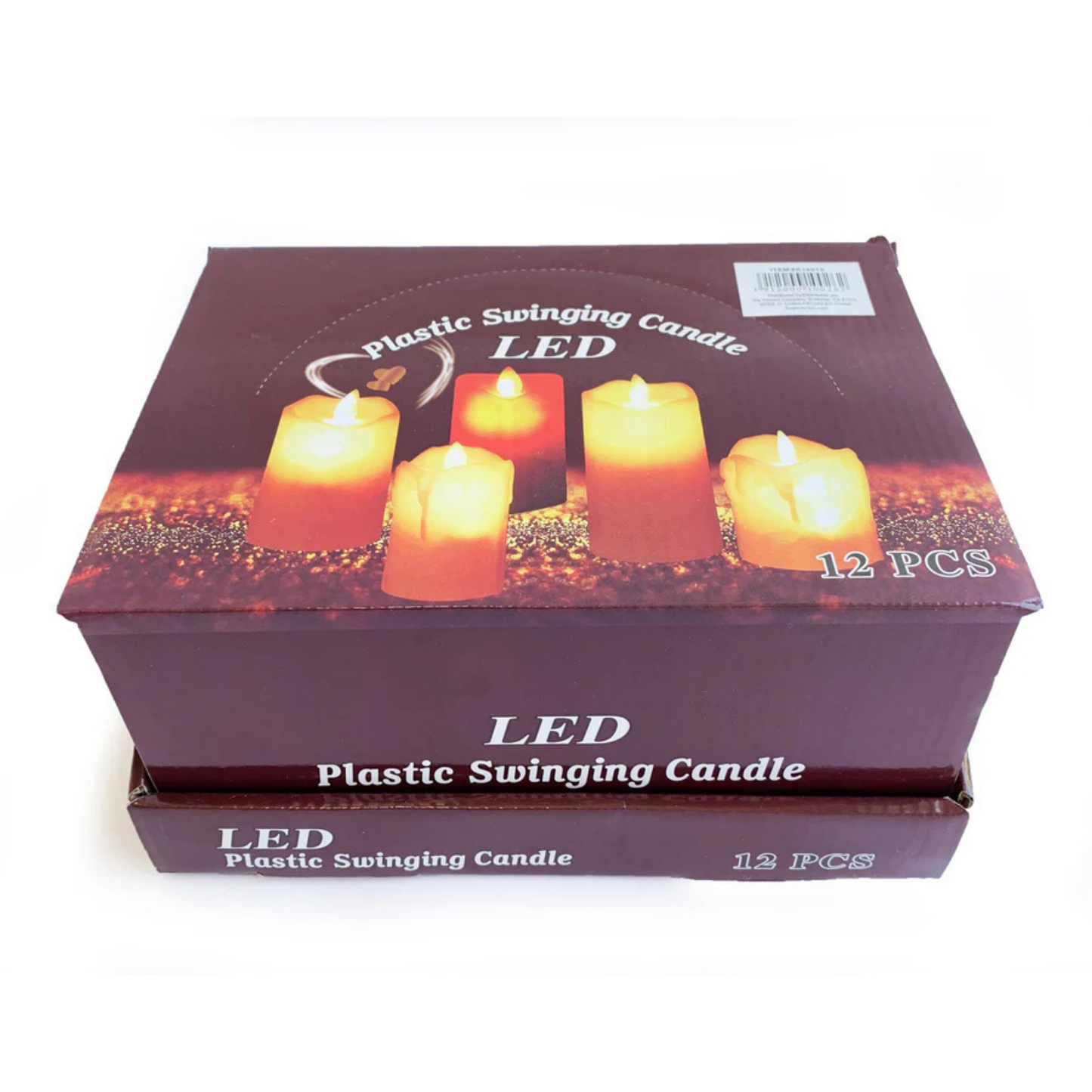 Elegani Small Flameless LED Tealight Candles 12 Pack – 2.75" White Warm Glow – Safe for Home, Decor, and Events