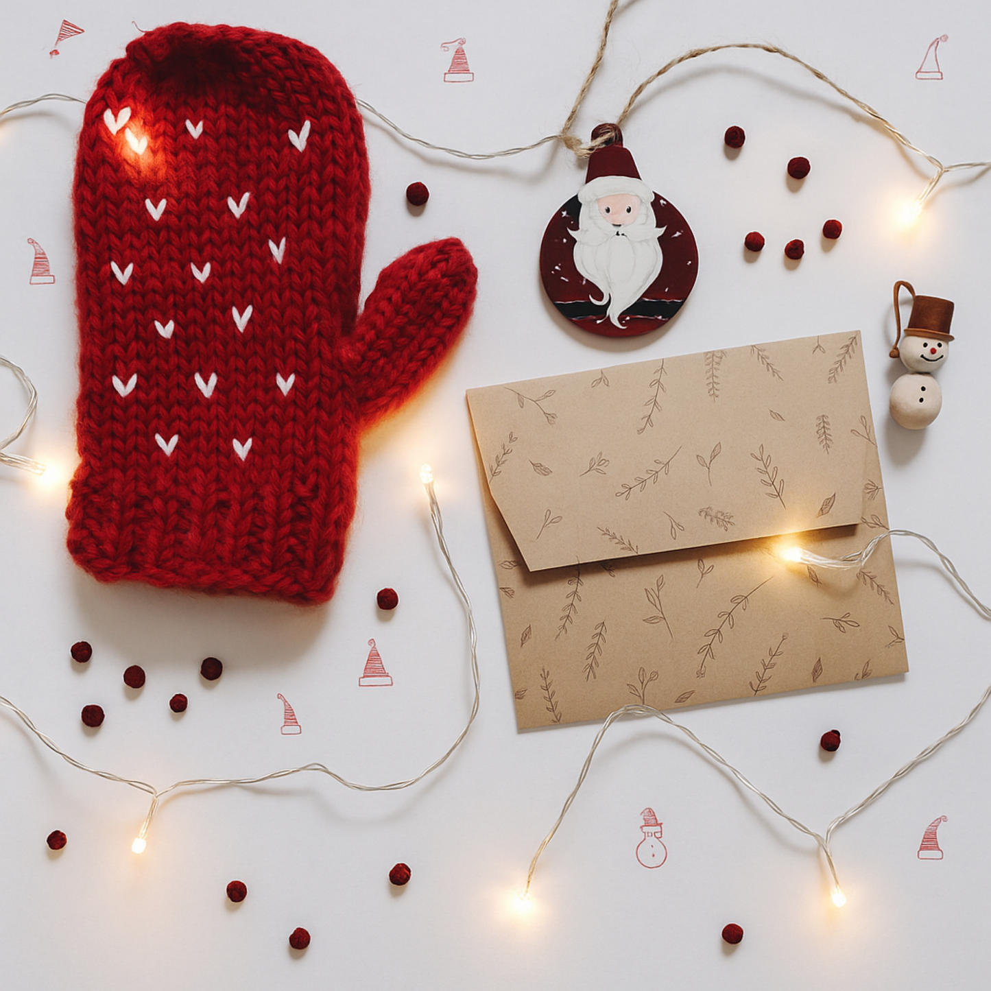 Elegani 10 LED Clear Cable String Lights – 3ft Mini Fairy Lights with Clear Wire, Warm White Indoor Decorative Lighting for Crafts, Bedroom, and Holiday Decor