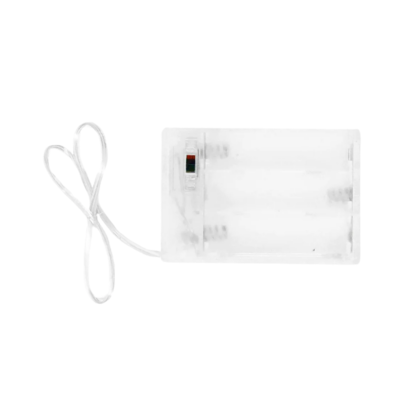 Elegani 40 LED Crystal Gemstone Fairy Lights – 16ft Silver Wire String Lights with 97 Clear Crystals – Warm White Glow for Bedroom, Nursery, Party, Wedding & Holiday Decor