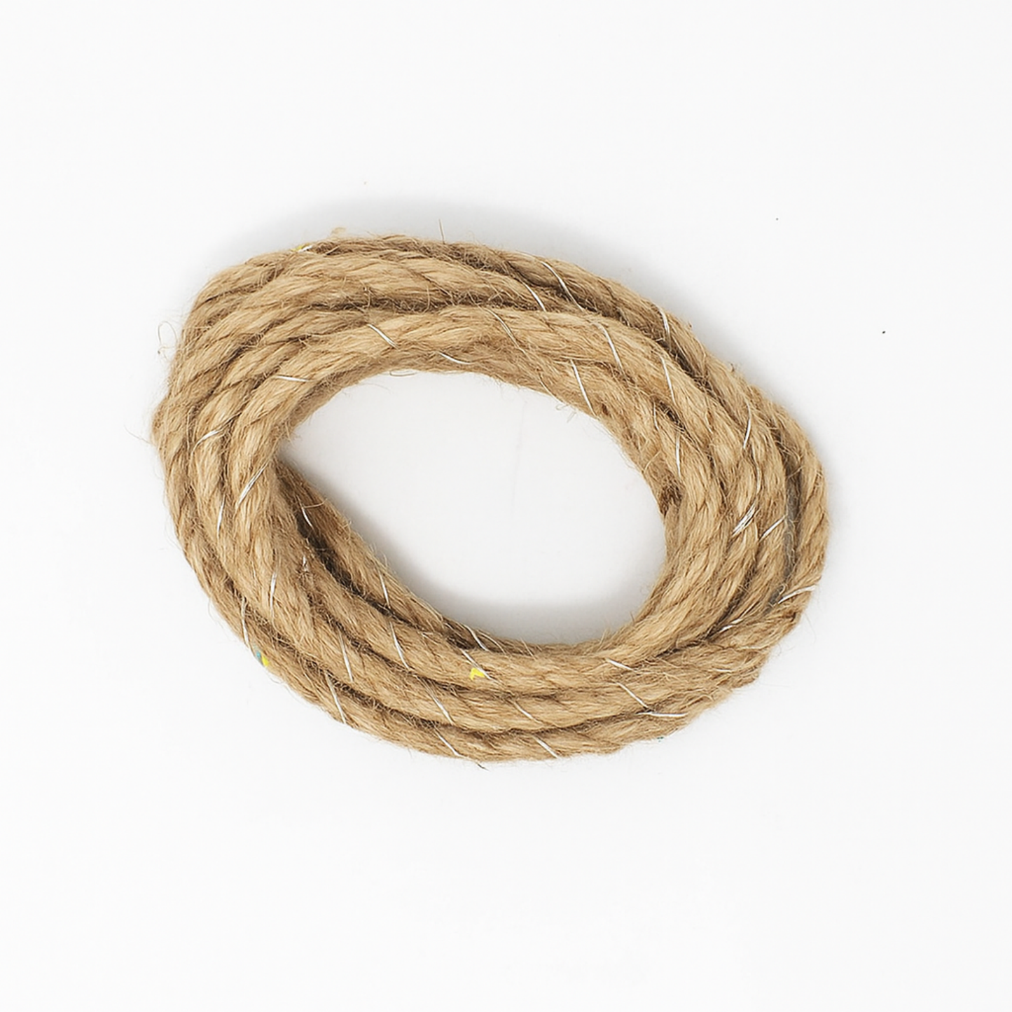 Elegani 30 LED Rope String Lights – 8ft Natural Woven Rope with Warm White Fairy Lights for Farmhouse, Wedding, and Holiday Décor