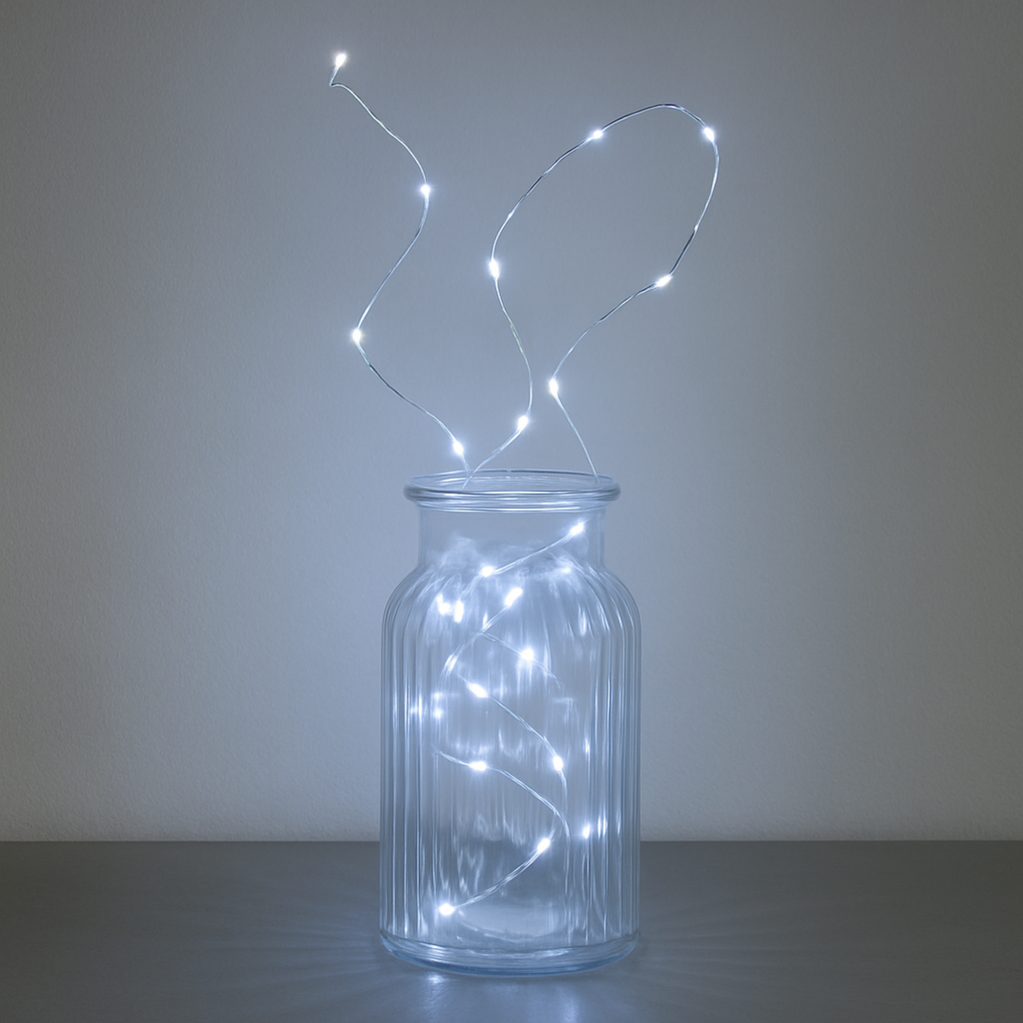 Elegani 100 LED Warm White Fairy Lights – 33 Ft Silver Copper Wire String Lights, Warm White Glow, 8 Modes, Indoor Decorative Lighting for Wedding, Bedroom, Party or Centerpieces