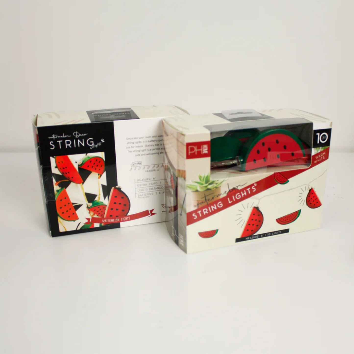 Elegani 10 LED Watermelon String Lights – Warm White Decorative Indoor Outdoor Lighting