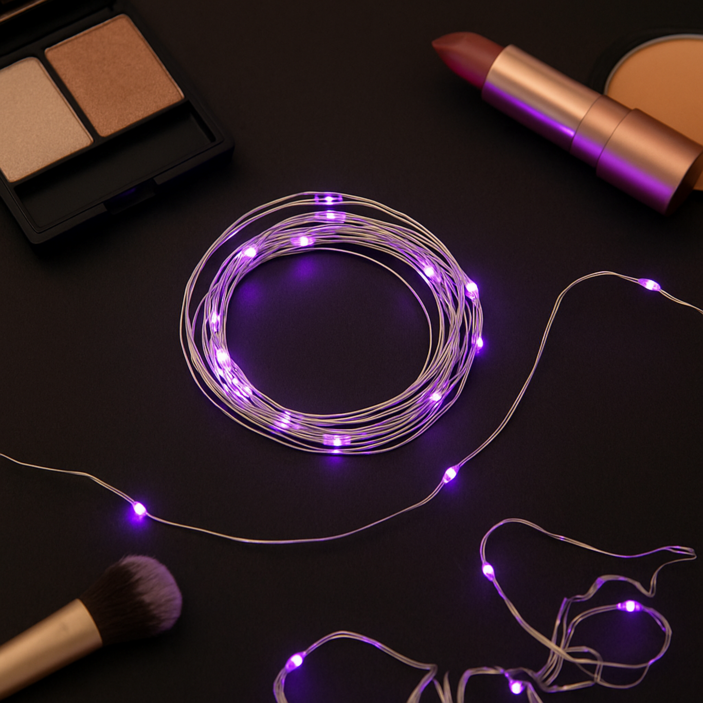 Elegani 180 LED Silver Copper Branch Tree Lights – 9ft, Purple, Plug-In, Indoor/Outdoor, Waterproof, Energy-Efficient, Holiday & Party Decoration