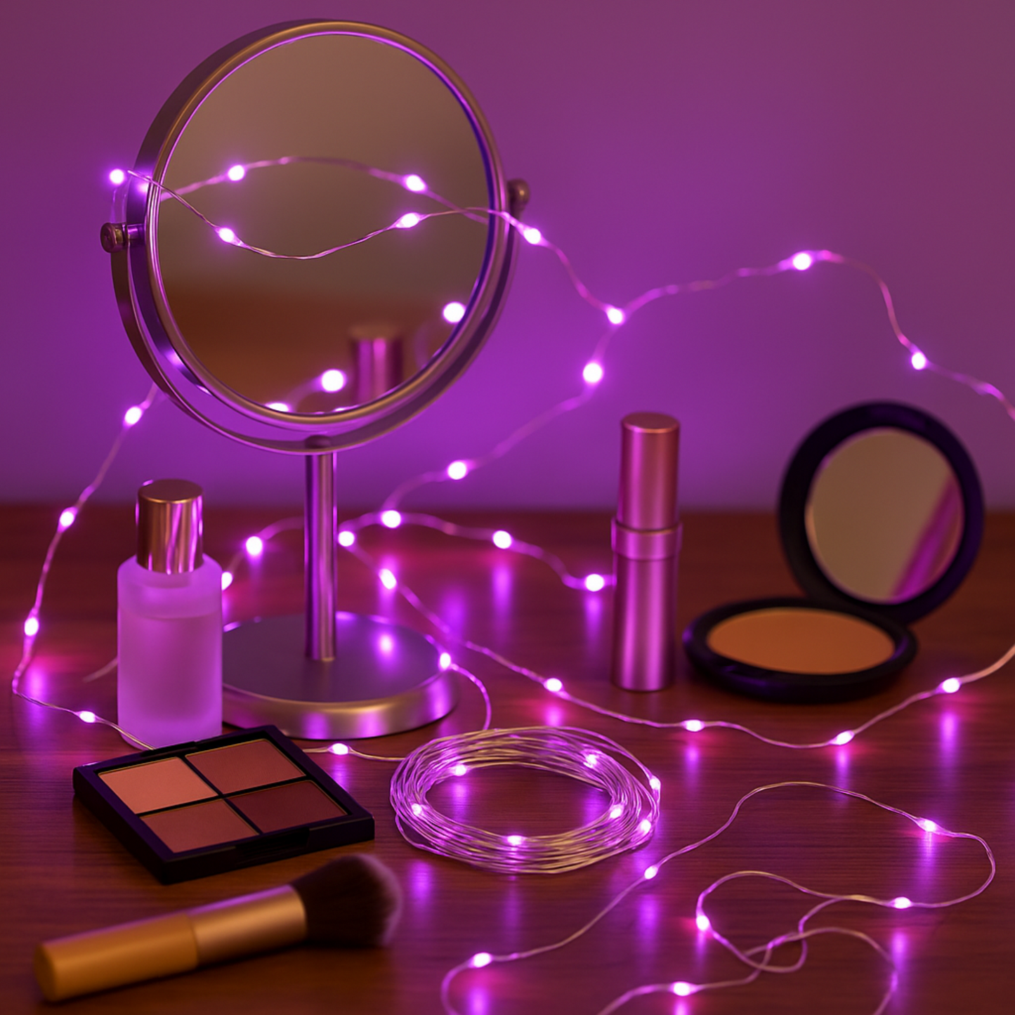 Elegani 180 LED Silver Copper Branch Tree Lights – 9ft, Purple, Plug-In, Indoor/Outdoor, Waterproof, Energy-Efficient, Holiday & Party Decoration