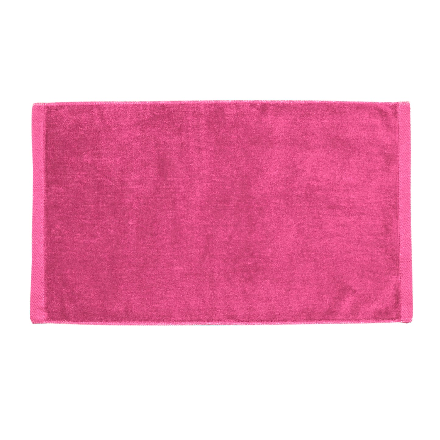 TowelSoft 18 Pack Premium 100% Cotton Terry Velour Hand Face Sports Gym Towel 16 inch x 26 inch Hot Pink