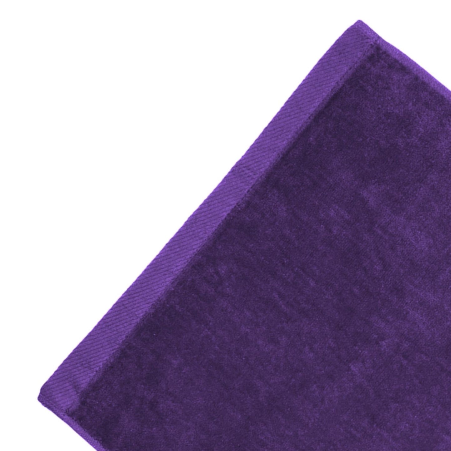 TowelSoft 18 Pack Premium 100% Cotton Terry Velour Hand Face Sports Gym Towel 16 inch x 26 inch Purple