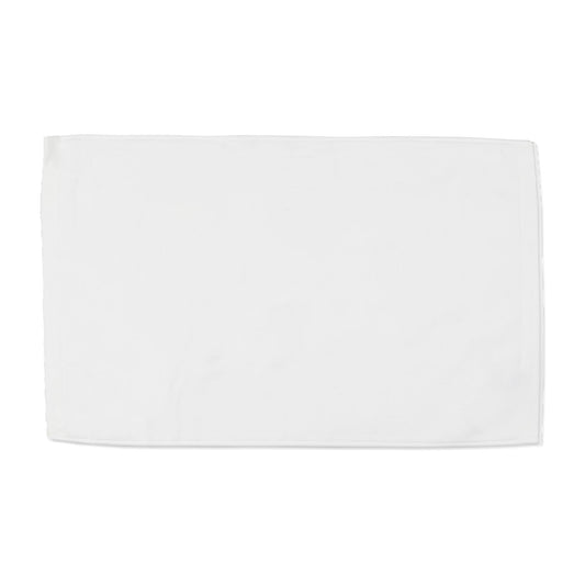 TowelSoft 18 Pack Premium 100% Cotton Terry Velour Hand Face Sports Gym Towel 16 inch x 26 inch White