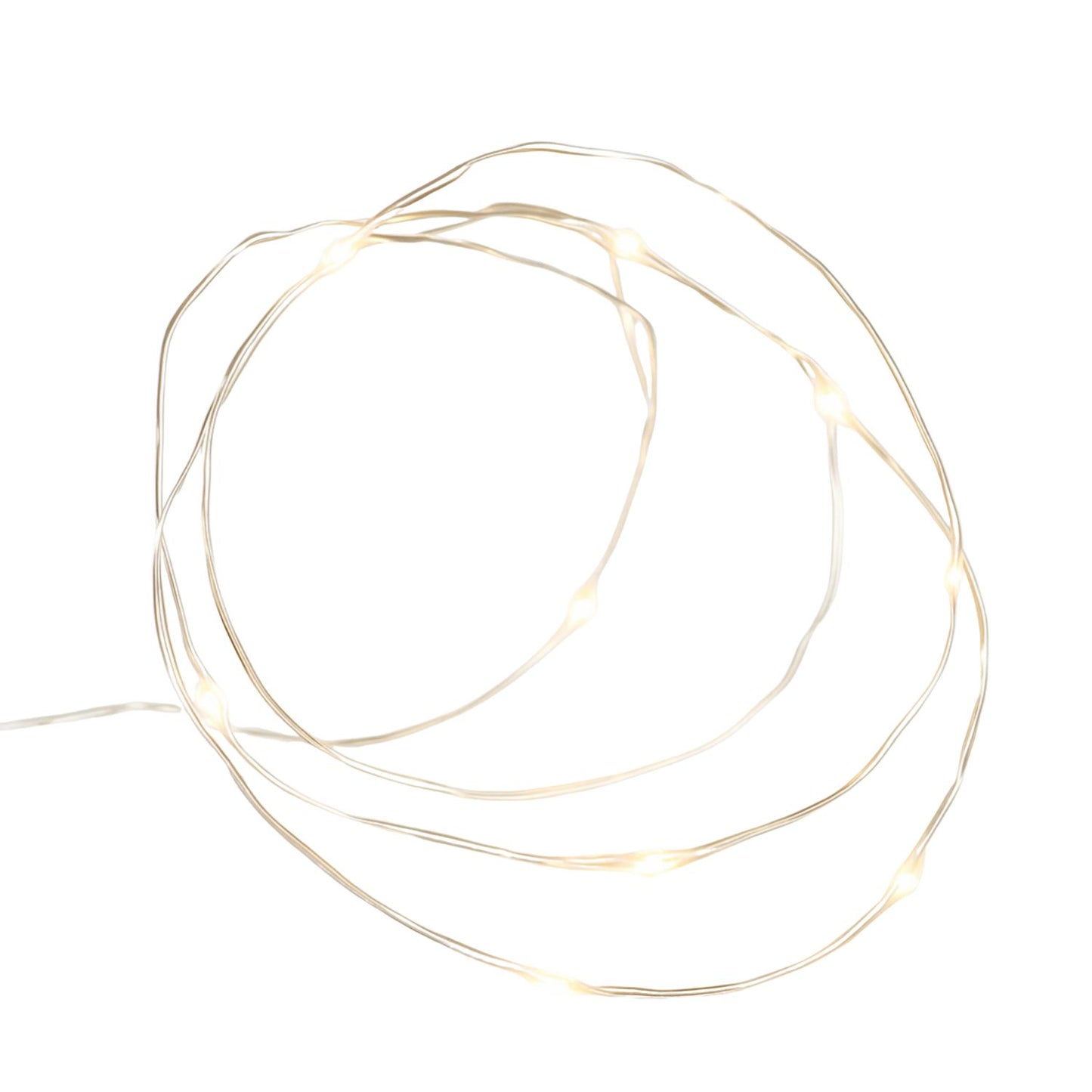 Elegani 100 LED White Fairy Lights – 33 Ft Silver Copper Wire String Lights, White Glow, 8 Modes, Indoor Decorative Lighting for Wedding, Bedroom, Party or Centerpieces