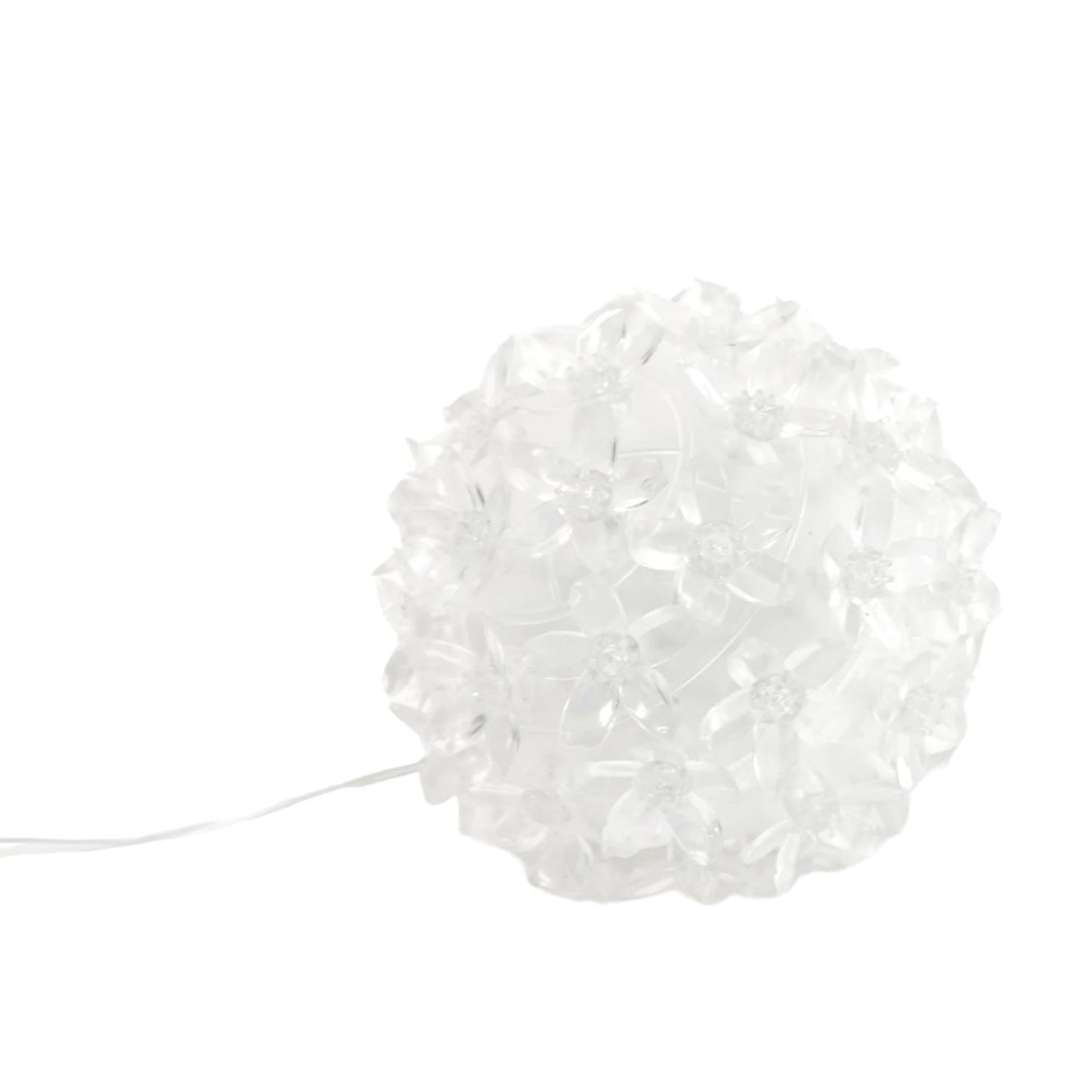 Elegani 50 LED Sphere String Lights – Blue Globe Lights, Indoor Outdoor Waterproof Decorative Lights, Connectable, 16.3 Ft