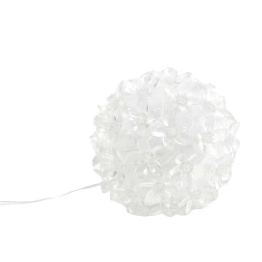 Elegani 50 LED Sphere String Lights – Blue Globe Lights, Indoor Outdoor Waterproof Decorative Lights, Connectable, 16.3 Ft