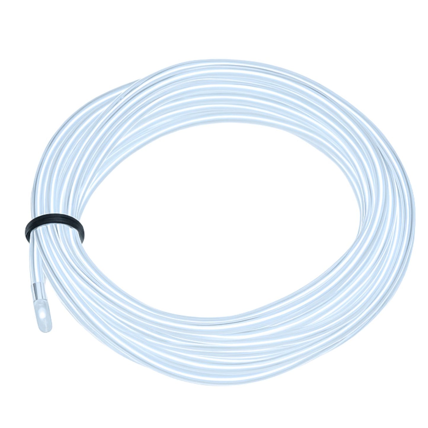 Elegani 6FT Wearable Neon Glow String Light with Clip – Flexible Nighttime Safety & Party Decoration-White