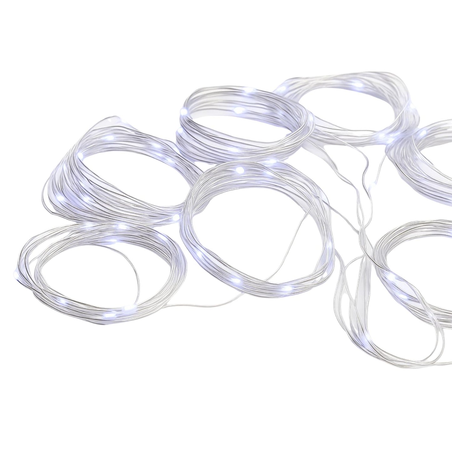 Elegani 300 LED Curtain String Lights – 9.8ft x 9.8ft Copper Wire, 8 Lighting Modes, Plug-In, Indoor/Outdoor Fairy Lights for Wall, Window, Party, Wedding, and Holiday Decor-White