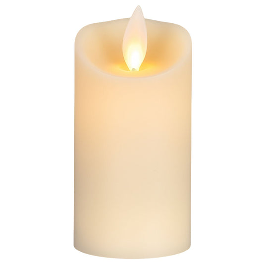 Elegani Medium Flameless LED Candle 12 Pack - 3.75 Inch Yellow Flickering Lights for Home, Events & Decor