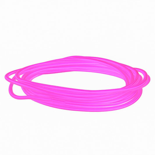 Elegani 6FT Wearable Neon Glow String Light with Clip – Flexible Nighttime Safety & Party Decoration-Pink