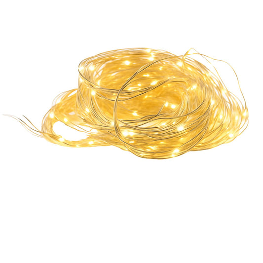 Elegani 300 LED Curtain String Lights – 9.8ft x 9.8ft Copper Wire, 8 Lighting Modes, Plug-In, Indoor/Outdoor Fairy Lights for Wall, Window, Party, Wedding, and Holiday Decor-Warm White